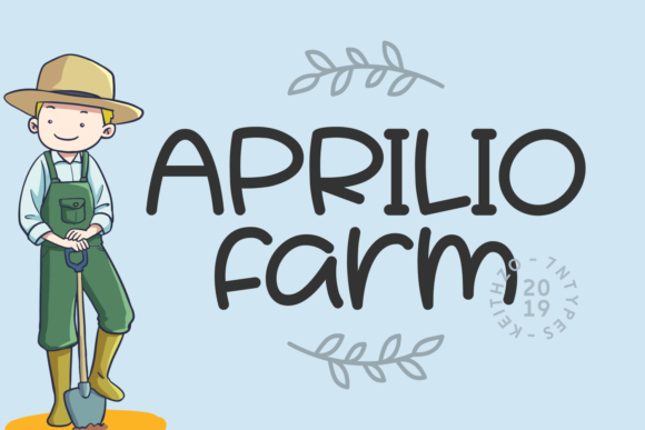 Aprilio Farm: A Handwritten Font for Authentic Branding