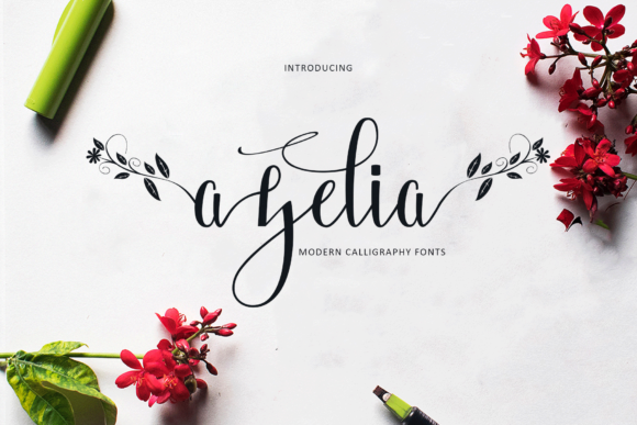 Azelia: The Handwritten Typeface for Scroll-Stopping Content