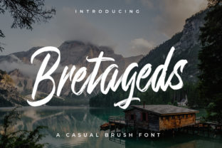 Bretageds Font: Bold Script for Campaign Clarity