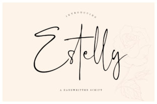 Estelly: A Handwritten Font for Brand Identity