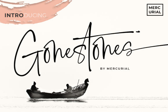 Gonestones Font Review: Authentic Script for Branding