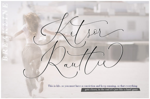 Kitsor Rauttie: A Signature Font for Modern Branding