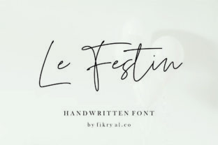 Le Festiin: A Handwritten Font for Branding