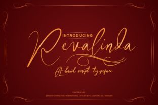 Revalinda: A Handwritten Font for Elegant Branding