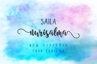 Saila Nurissalma: A Handwritten Font for Makers