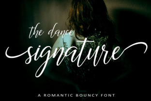 The Dance Signature Font for Web Design