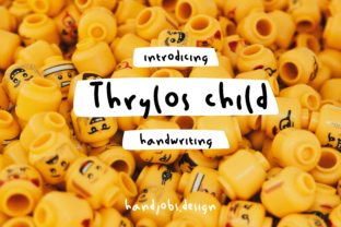 Thrylos Child: A Playful Typeface for Modern Brands