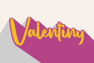 Valentiny Duo: A Handwritten Font for Branding