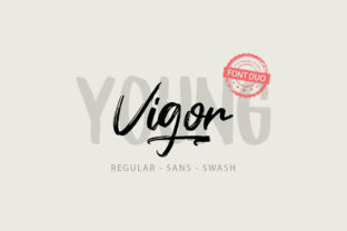 Young Vigor Duo: A Modern Typeface for Web Design